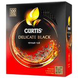 CURTIS DELICATE BLACK TEA - Gourmet Tea Bags - A Naturally Smooth & Rich Tasting Black Tea - Small Leaf Black Tea - 100 Count Tea Infuser Bags - 1.7g