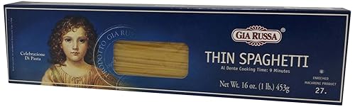 Gia Russa Thin Spaghetti, 16-Ounce (Pack of 10)
