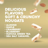 Golden Bonbon Italian Almond Nougat Candy, Gift Box, Individually Packed Chewy Gluten Free Nougat, Original Full of Almonds, Halal Candy (4.6 Ounces