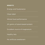 POSSIBLE Meal Bar - Whole Food Meal to Support a Healthy & Active Lifestyle - 20g of Organic Plant-Based Protein - Energy Support with Healthy Fats