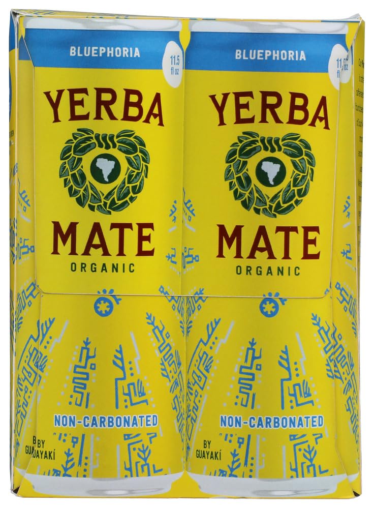 Yerba Madre Organic Bluephoria Yerba Mate 4pk, 11.5 FZ