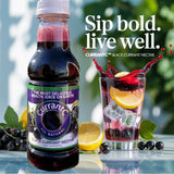 100% All Natural Black Currant Nectar 16 oz. - 12 pack