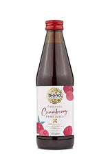 Biona Organic Pure Cranberry Superjuice (330ml) - Pack of 2