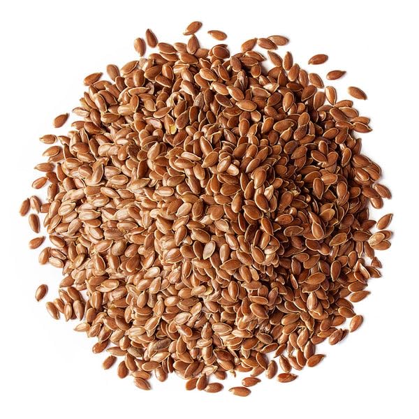 Food to Live Organic Dry Roasted Whole Brown Flax Seeds, 1 Pound - Oven Toasted, Non-GMO, Great for Smoothies, Salads, Granola and Baking. Vegan