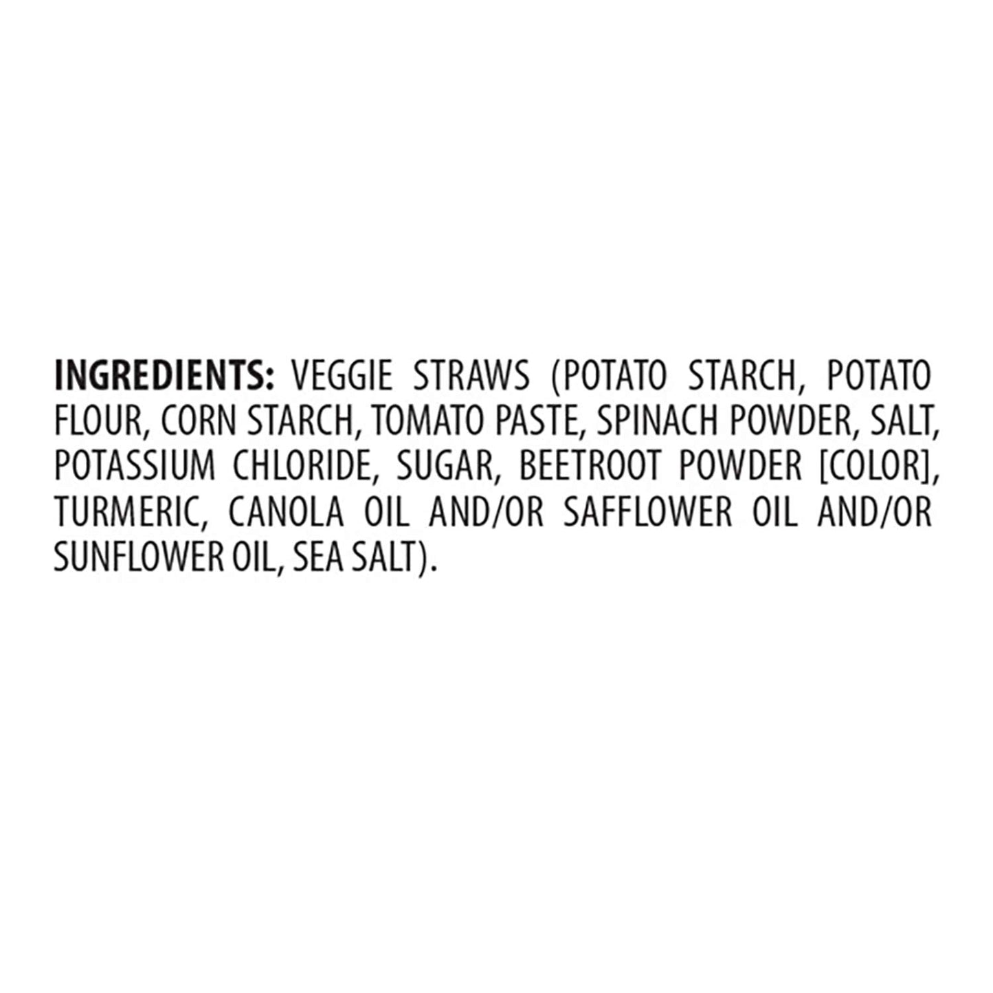 Sensible Portions Garden Veggie Sea Salt Straws, 7 oz