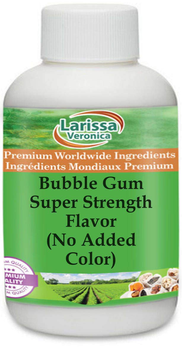 Bubble Gum Super Strength Flavor (No Added Color) (16 oz, ZIN: 527567)