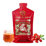 Somnus Pulptonic Goji Berries Juice Drink- For Smoothies, Trail Mix, Baked Goods, Oatmeal & More - Vitamin A, Antioxidants, Fiber - Goji Berry