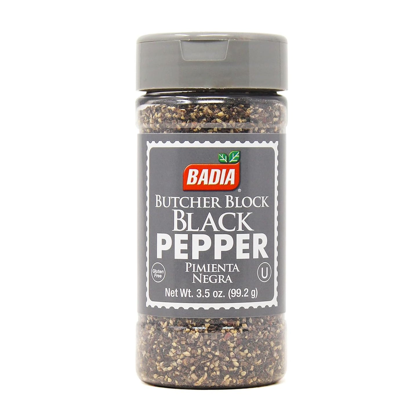 Badia Ground Black Pepper, 3.5 oz - Pure, Bold & Aromatic Spice for Cooking, Grilling & Seasoning