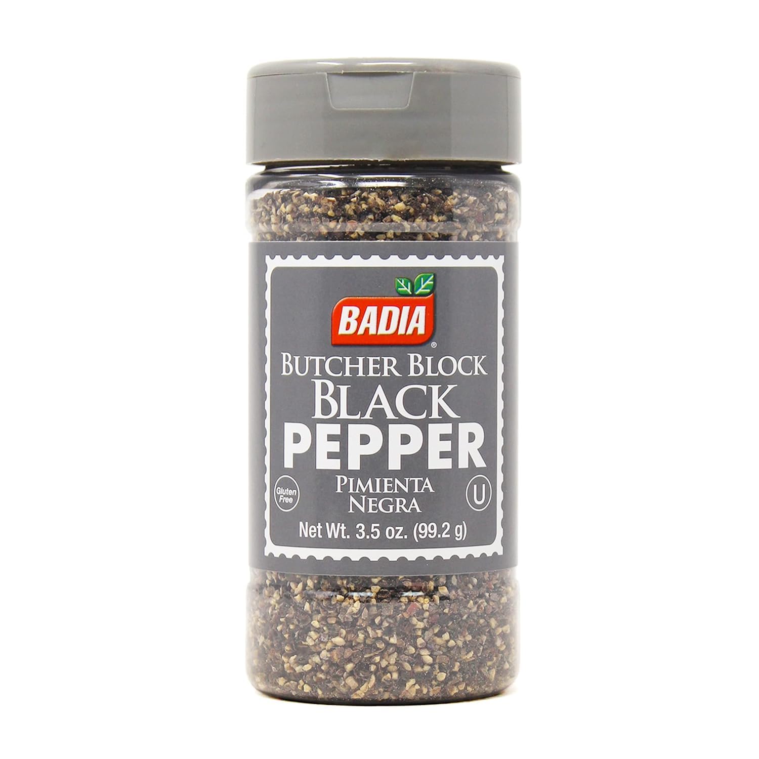 Badia Ground Black Pepper, 3.5 oz - Pure, Bold & Aromatic Spice for Cooking, Grilling & Seasoning
