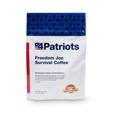4Patriots Freedom Joe's Survival Coffee: Tasty, Long-Lasting Emergency Instant Coffee, 30 Servings