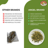 Angel Brand Dried Cerasse Leaves 0.25 0z Pouch Pack of 3 - Melon Bitter Leaf Spice Derived from Melon Plant - Provides Health Benefits - Offers