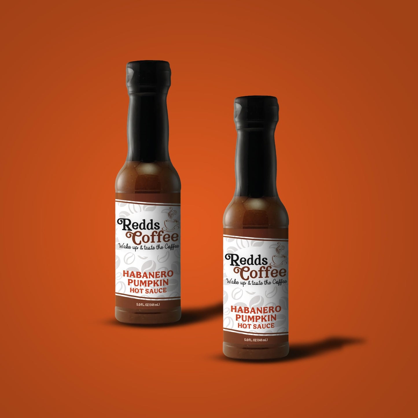 Redds Coffee - Habanero Pumpkin Hot Sauce 5oz - "Our Pumpkin Hot Sauce blends the comforting charm of pumpkin pie spices with the intense heat of red