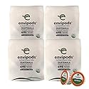 Fresh Roasted Coffee, Organic Guatemalan Huehuetenango Envipods, Medium Roast, USDA Organic, Fair Trade, 3rd Party Tested for Mold, Mycotoxin