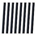 8 Pcs Dustpan Edge Replacement, 26cm Garbage Shovel Closing Edges Straps Garbage Shovel Rubber Lip Strip Plastic Strip Replacement for Dustpan Edge