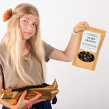 Dark Chocolate Almonds for Weird Friends - Chocolate Gifts For Best Friends, Quirky Stocking Stuffers, Gourmet Gift Basket Filler, Valentines