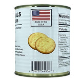 Future Essentials Pilot Bread Survival Crackers - Emergency Food Supply - 30-Year Shelf Life - Ready to Eat Hardtack Biscuits - #2.5 Can, Made in USA