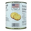 Future Essentials Pilot Bread Survival Crackers - Emergency Food Supply - 30-Year Shelf Life - Ready to Eat Hardtack Biscuits - #2.5 Can, Made in USA