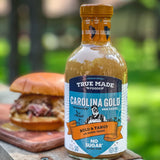 True Made Foods, Barbeque Sauce Carolina Gold Style No Sugar, 18 Ounce