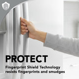 Weiman Stainless Steel Cleaner & Polish, 2 Pack, Anti Fingerprint Spray Stainless Steel Cloth, Water Spots & Grease, No Streaks or Residue, Safe
