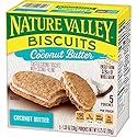 Nature Valley Biscuits, Coconut Butter, Breakfast Biscuits with Coconut Filling, 5 Count