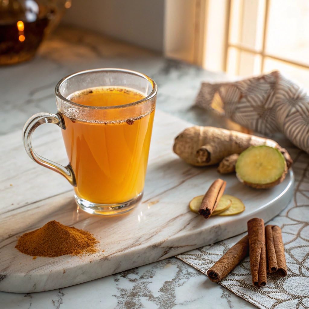 The Republic of Tea - Organic Turmeric Ginger Green Tea Tin, 50 Tea Bags, Naturally Caffeinated