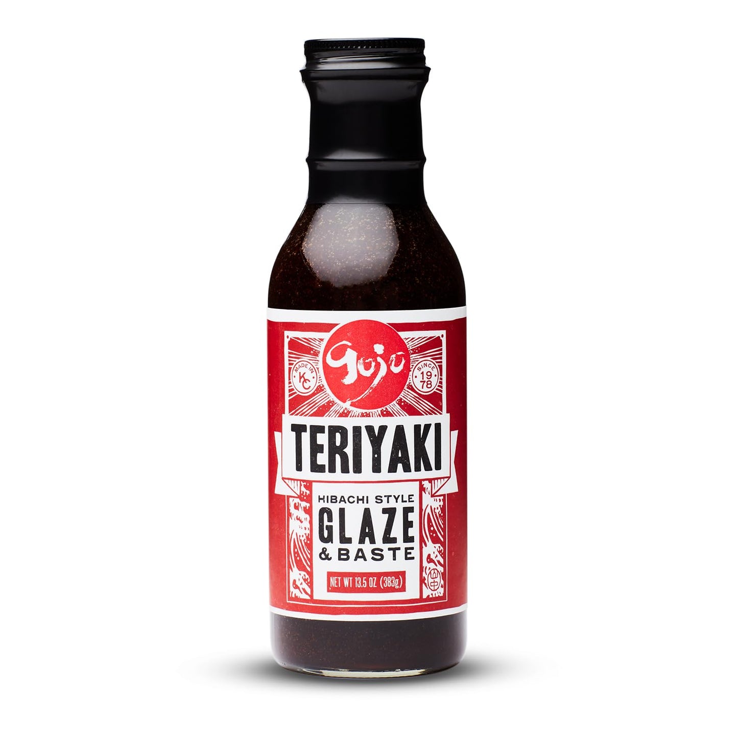 Gojo Teriyaki Glaze & Baste, Japanese Steakhouse Teriyaki Sauce & Marinade for Chicken, Steak, Salmon and Vegetables, Hibachi Style All-Natural