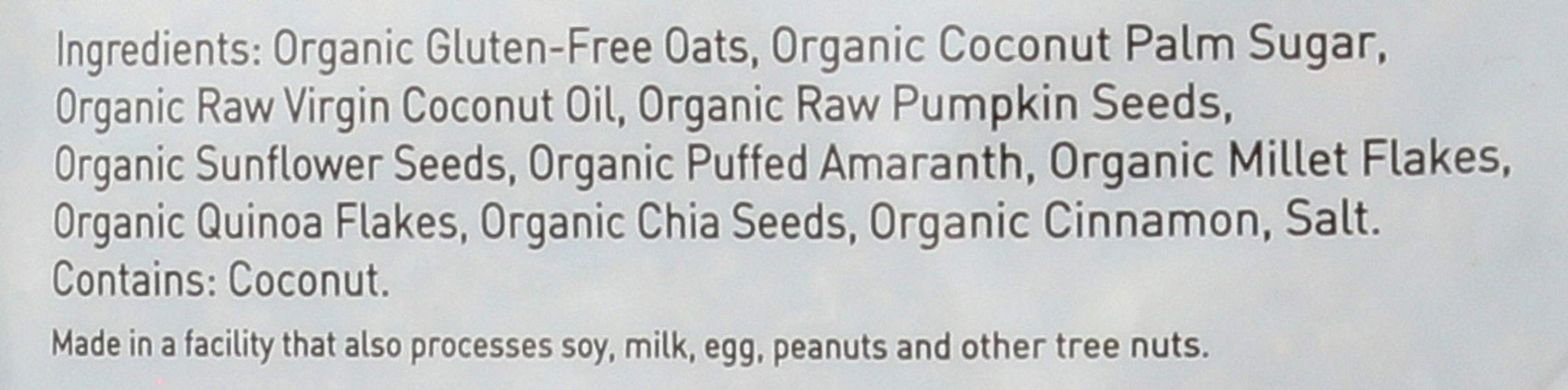 purely elizabeth. Ancient Grain Granola - Gluten-Free, Vegan & Non-GMO | Certified Organic | Baked with Coconut Oil | Pumpkin Cinnamon - 12oz
