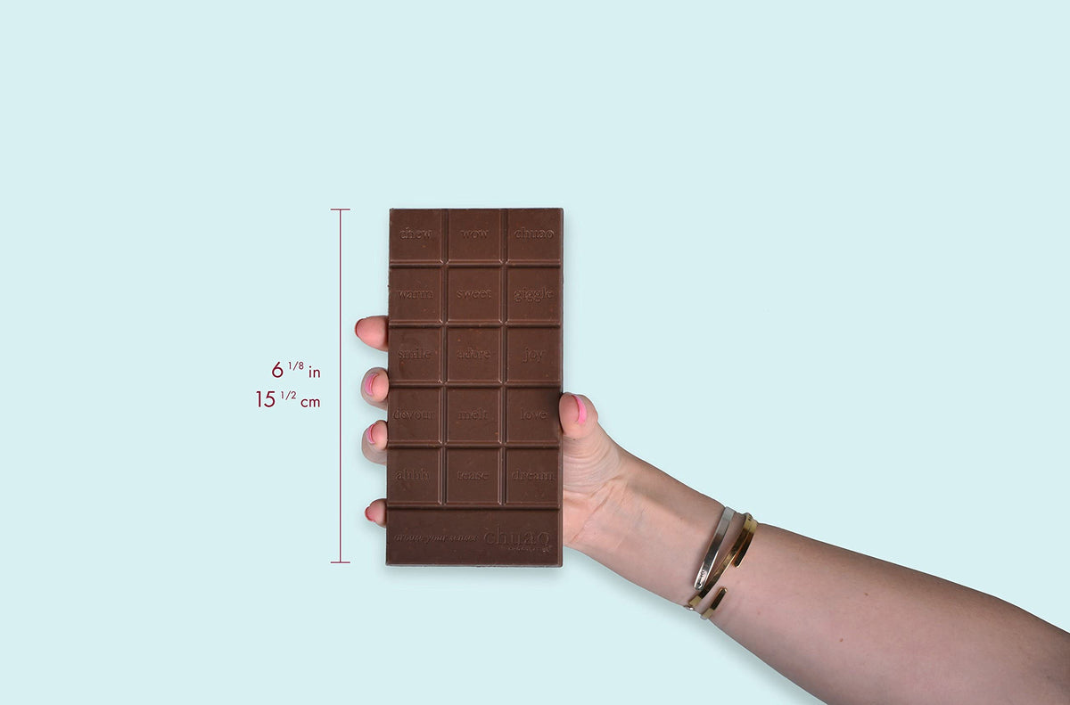 Chuao Chocolatier Baconluxious Chocolate with Plant-Based Bacon Milk Chocolate Bars | Gourmet Chocolate Artisan European No Preservatives | For Gift