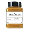 Raw Essentials Turmeric Alleppey - Curcumin 5% - Warm & Earthy Flavor - Perfect for Smoothies, Golden Milk, Curries, Rice & Roasted Vegetables
