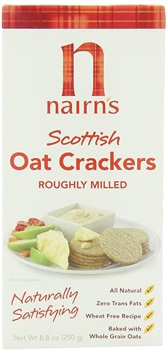 Nairn's Oatcake Crackers (Red Box), 8.8-Ounce Boxes (Pack of 6)