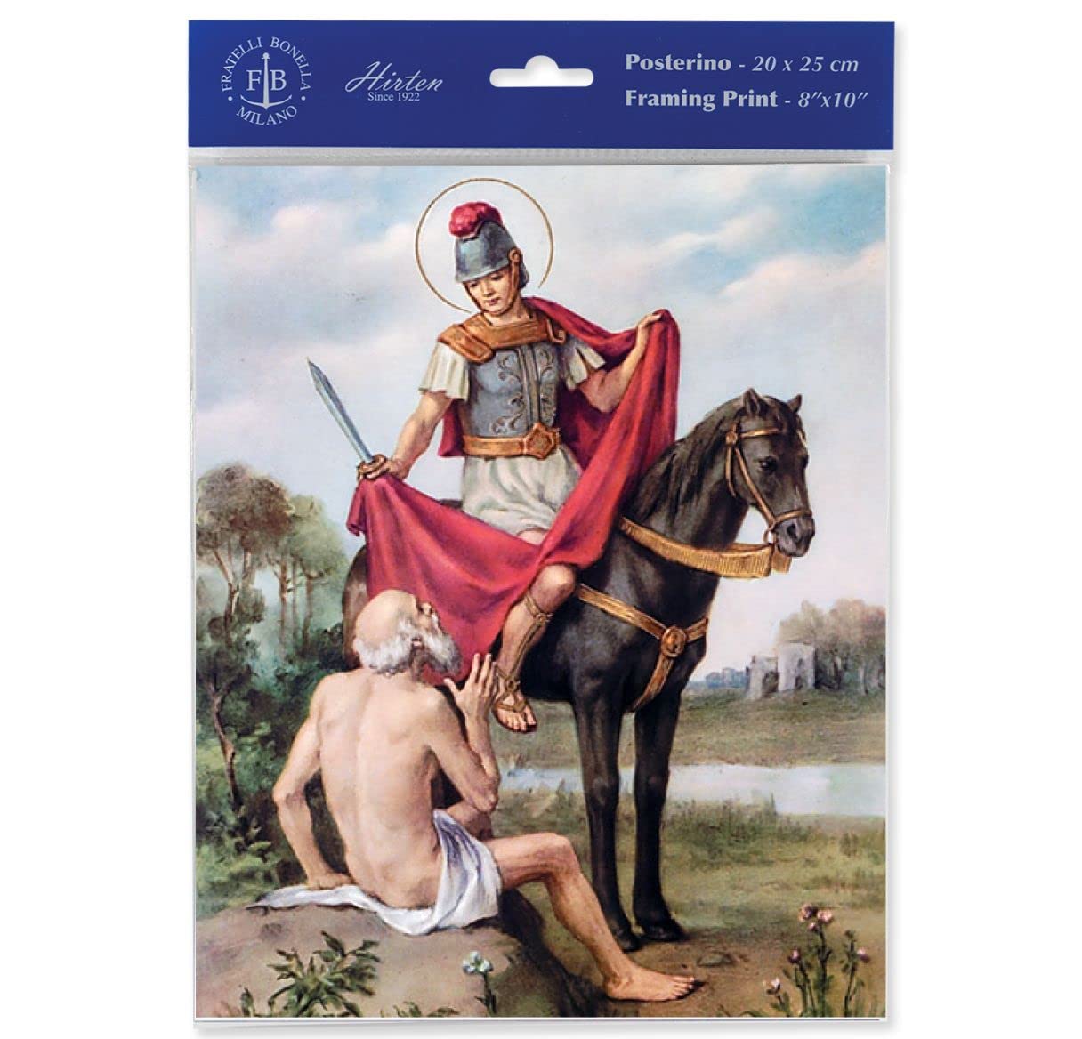 St. Martin of Tours 8"x10" Italian Prints, 3-Count Value Pack