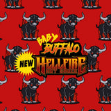 World's Best Buffalo Sauce! Winner of the 2025 Golden Chile Award! Hellfire's Baby Buffalo Hot Sauce- Mild Spicy Wing Sauce, Made with Real Butter