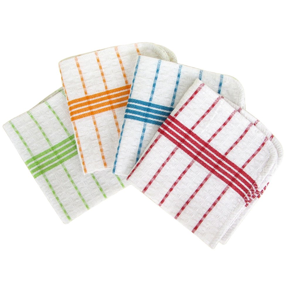 Multi-Purpose Cleaning Cloths , Kitchen Cleaning Towel , Wash Cloth , Dish Cloth ,Perfect for Kitchens, Dishes, Car, Dusting, Drying Rags, 11.5 x
