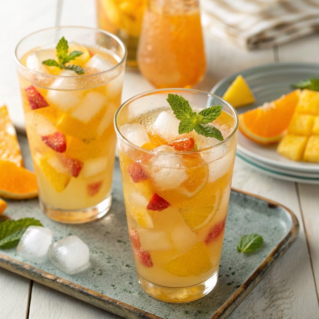 Klass Aguas Frescas | Liquid Water Enhancer | Pineapple Tangerine | Naturally Flavored | Sugar Free | Zero Calories Per Serving | Keto | 4 Bottles