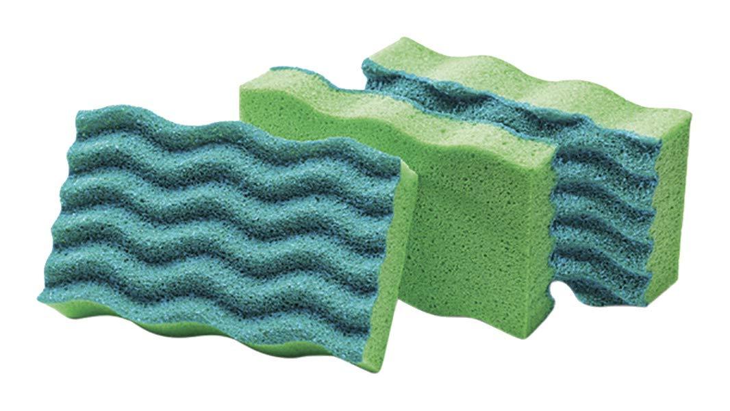 Libman 3 Count Sponge Pack, 4-1/2 by 3 by Libman