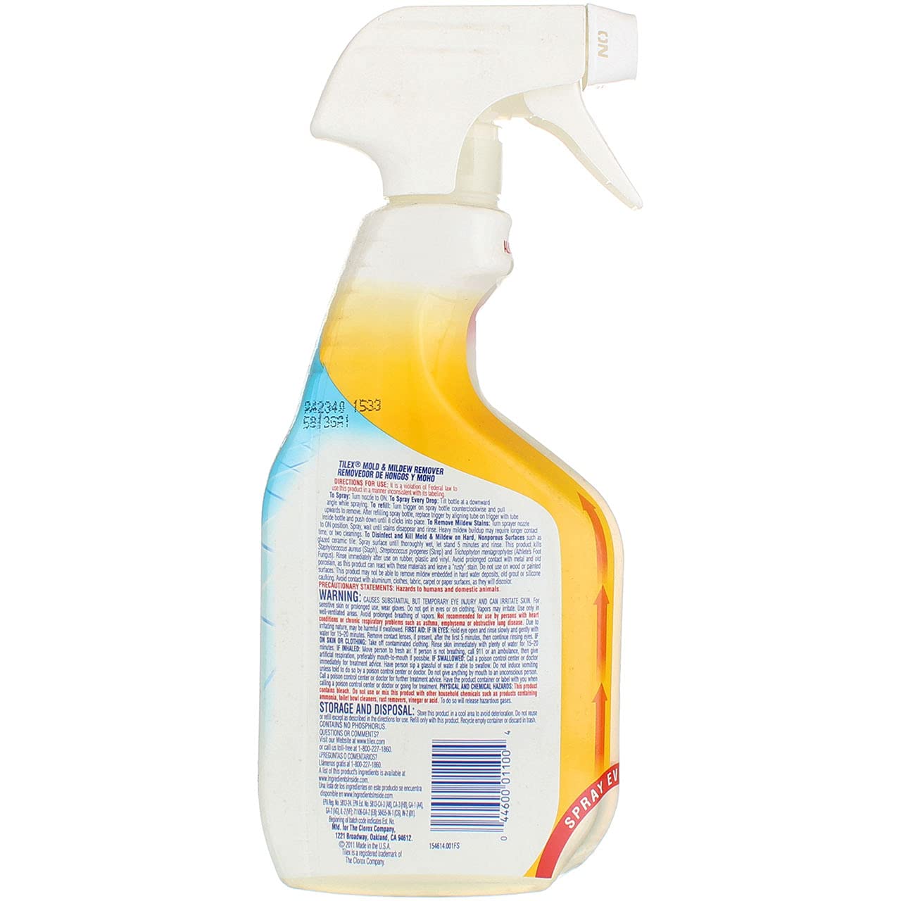 Tilex Mold and Mildew Remover Spray, 16 Fl Oz (Pack of 3)