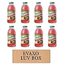 Evaxo Kiwi Strawberry Juice Drink, 16 oz, 8 Count, Box