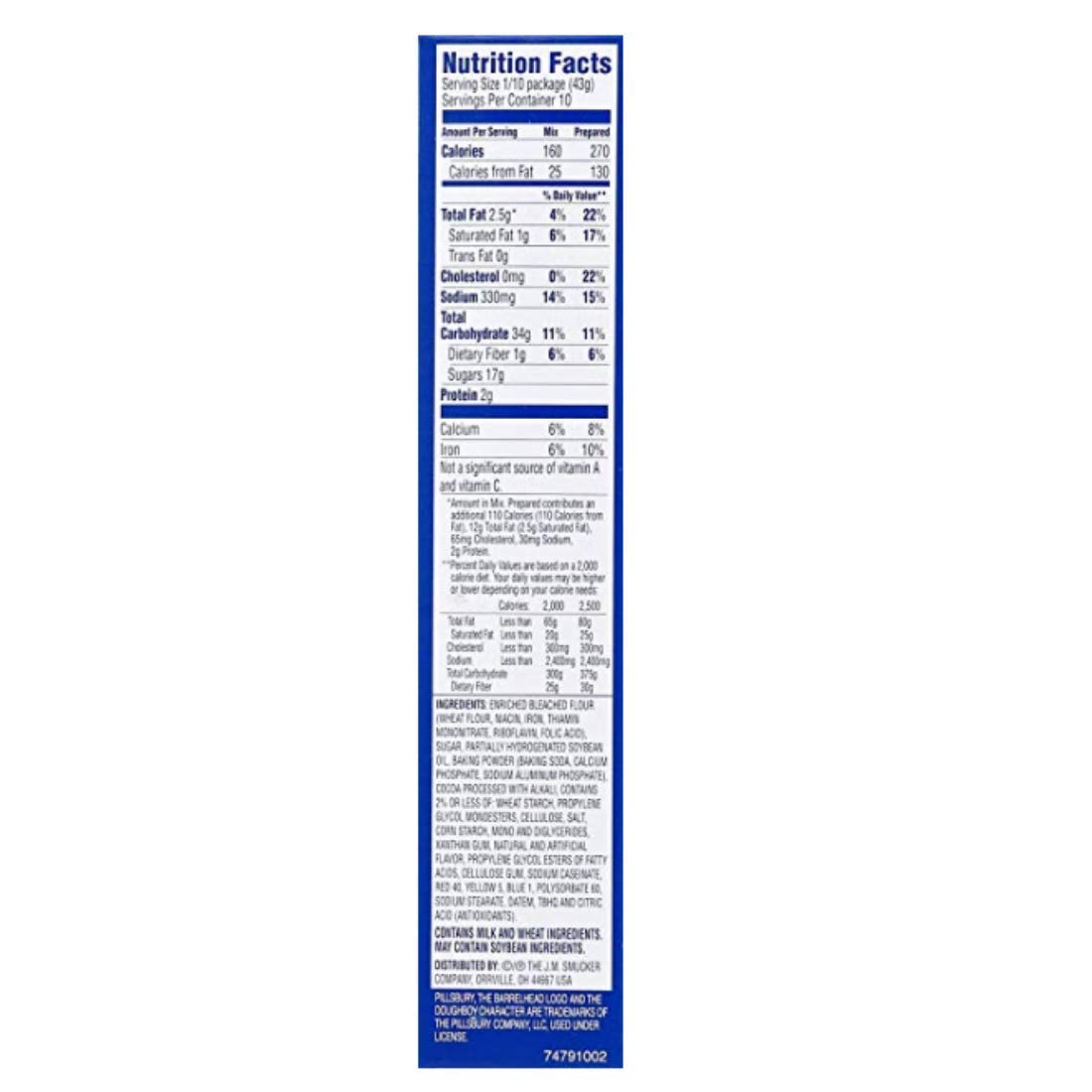 Pillsbury Traditional Chocolate Cake Mix, 15.25 oz