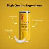 Golden Nest Chinese Herbal Drink with Swallow Nest Extract | Ready to Drink Traditional Asian Recipe Herbal Tea | All Natural No Preservatives | Liang