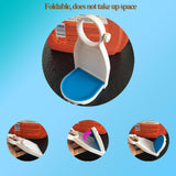 Laundry Detergent Station 2 Pack - Drip Catcher/Cup Holder Fits Most Bottles, No Leaks (3.5" x 3.5" x 5.9", White)