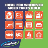 Concrobium Mold Control, 32 oz Spray - Eliminates & Prevents Mold - EPA-Registered, Bleach-Free, Odorless, VOC-Free