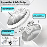 Fabric Shaver, Lint Remover, Rechargeable Lint Shaver with Durable Sharp Blades for Clothes & Upholstery - USB Charging Cable Included