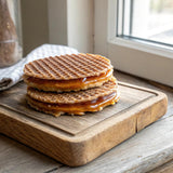 Rip Van Wafels Honey & Oats Stroopwafels - Healthy Snacks - Non GMO Snack - Keto Friendly - Office Snacks - Low Sugar (3g) - Low Calorie Snack - 48