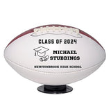 Personalized Custom Graduation 2024 Football Gift - Graduation Class of 2024 - Graduation Gift for Boy - Graduation Gift for Girl (Regulation