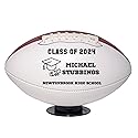 Personalized Custom Graduation 2024 Football Gift - Graduation Class of 2024 - Graduation Gift for Boy - Graduation Gift for Girl (Regulation