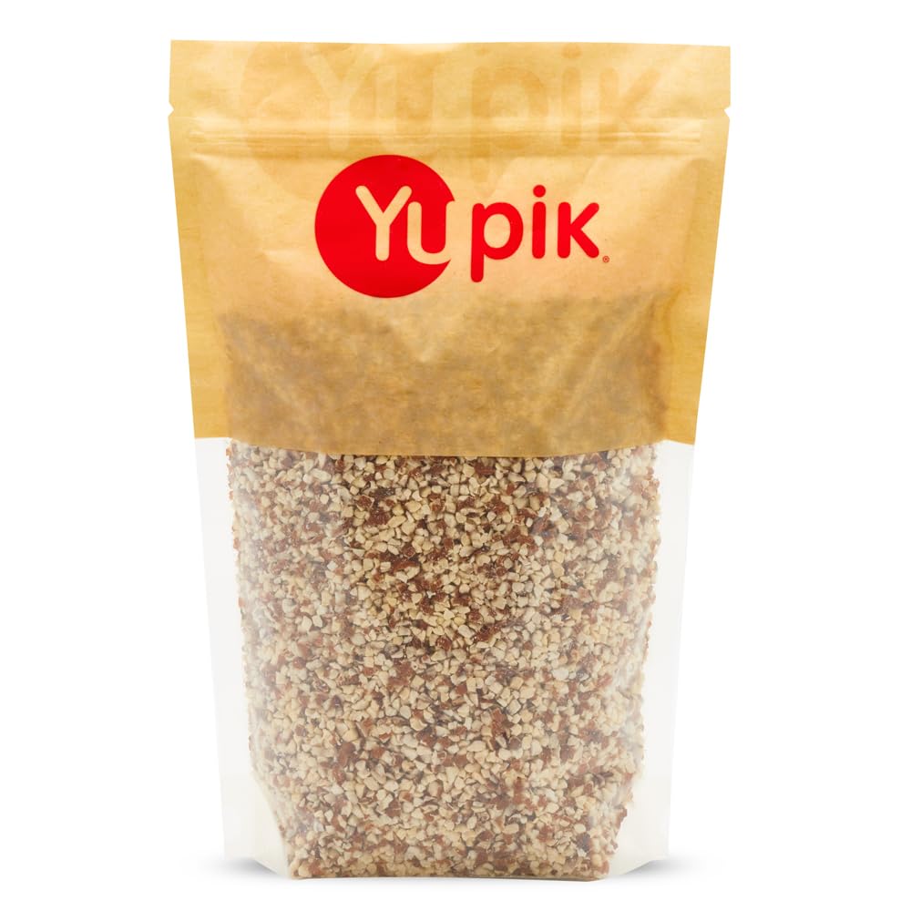 Yupik Blanched Diced Almonds, 2.2 lb (35.2 oz), Kosher, Unsalted, Skinless, Oil-Free, Chopped Nuts, Crunchy Snacks, Source of Fiber, Nut Topping