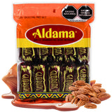 ALDAMA Glorias Mexican Milk Candy, 10.4 oz - Authentic Cajeta Caramel Sweets with Pecan, Traditional Goat’s Milk Dulce de Leche from Mexico