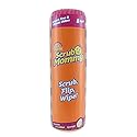 Scrub Daddy, Scrub Mommy - Dual Sided Sponge & Scrubber, Soft in Warm Water, Firm in Cold, FlexTexture, Deep Cleaning, Dishwasher Safe, Multipurpose