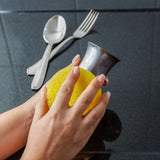 MJ Eco Nature I 300gr Natural Multi purpose Surface Cleaner and Polish - Pierre blanche de nettoyage - Pierre d'argent - Made in France (300g Lemon)