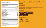 Nuts.com - Roasted Pumpkin Seeds - 2 Lb Bag, Salted No Shell Pumpkin Seeds, Healthy Snack for Adults & Kids, Rich in Protein, Fiber, Calcium